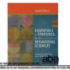 ESSENTIAL OF STATISTICS FOR BEHAVIORAL SCIENCES 8E 9781133956570