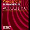 WEYGANDT MANAGERIAL ACCOUNTING